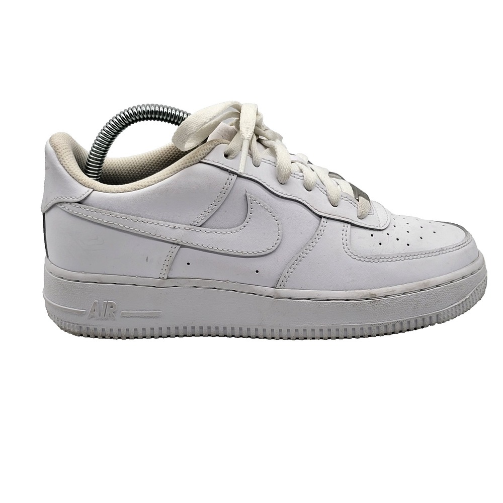 Nike Air Force 1 Low LE Triple White‎ Youth 6.5Y GS DH2920-111